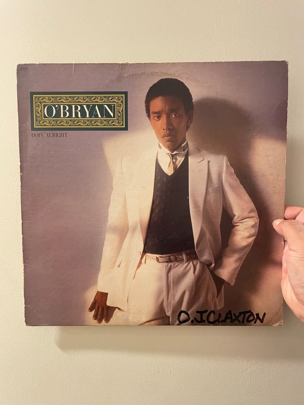 O'Bryan - Doin Alright LP vintage vinyl record soul funk